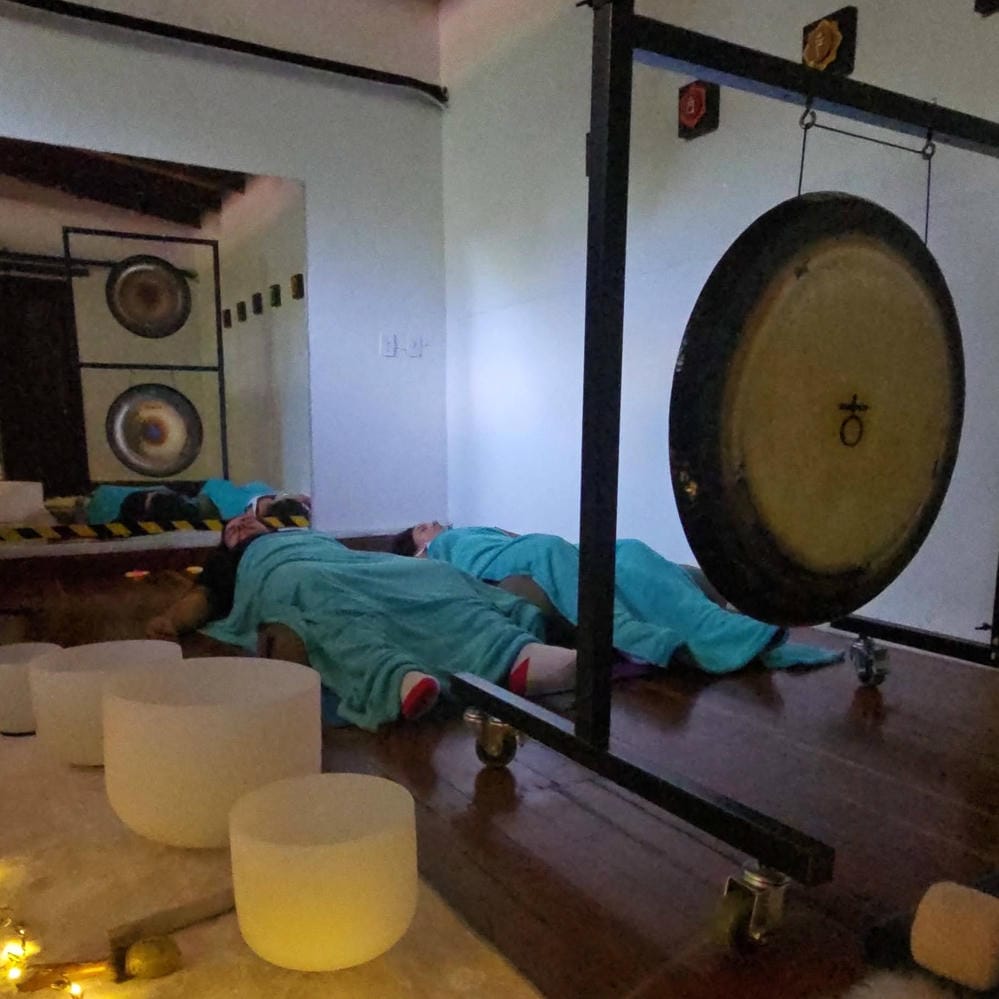 Sala de meditación sonora Marce Anahata